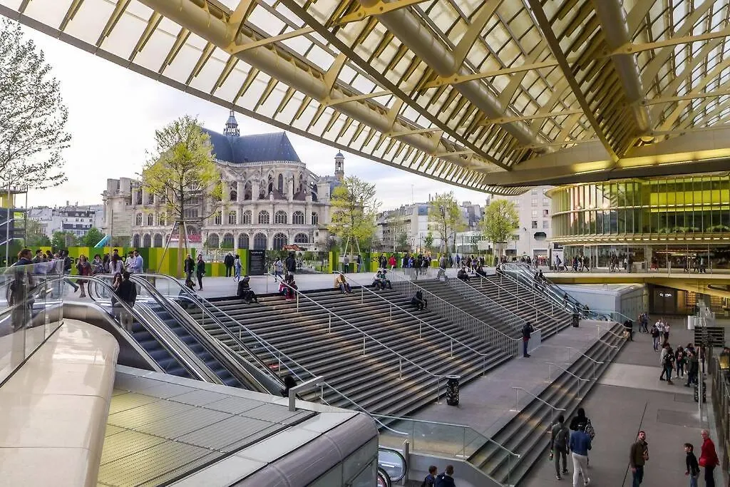Chatelet Hyper Central Studio With Mezzanine Lejlighed Paris 0*,  Frankrig