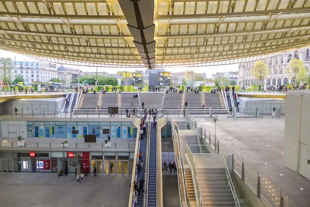 Chatelet Hyper Central Studio With Mezzanine Lejlighed Paris