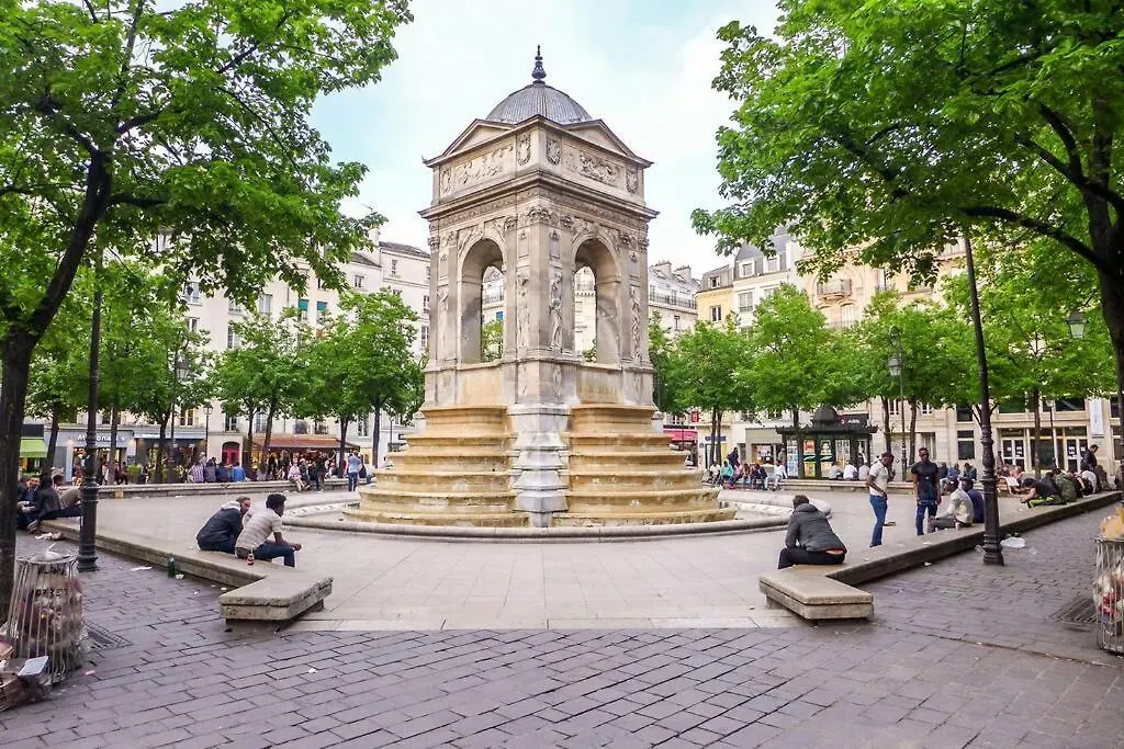 Chatelet Hyper Central Studio With Mezzanine Apartment Paris